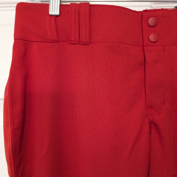 NWT Champro Fast pitch Womens Red elastic leg opening Softball Pants size Large - Picture 2 of 8